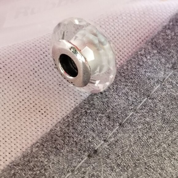 Pandora clear fascinating Murano glass charm - Picture 4 of 8